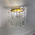 Настенный светильник 771331 gold/clear