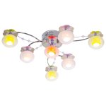 Люстра галогенная Экономсвет 7732/7CR RC MIXLED