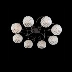 Люстра Eurosvet 7769/8 черный жемчуг