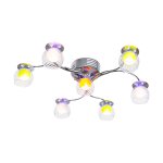 Люстра галогенная Экономсвет 7794/7CR RC MIXLED