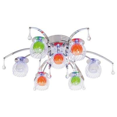 Светильник ЭкономСвет 7795/7CR RC WTBLLED