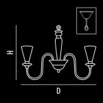 Люстра Lightstar 780064 TORCIA