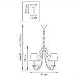 Люстра подвесная Lightstar 781034 Modesto