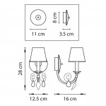 Светильник бра Lightstar 781610 Modesto