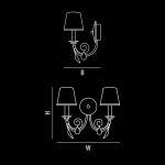 Светильник бра Lightstar 781622 Modesto