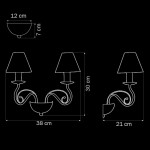 Светильник бра Lightstar 782626 Esedra