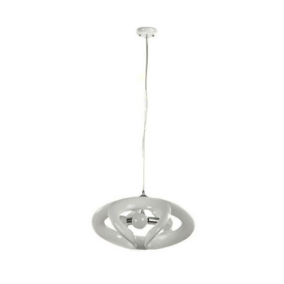 Подвесной светильник УЗЕЛ белый h-120 d-55 Е27 3*15W (LED лампы в комплекте) Kink light 7829,01