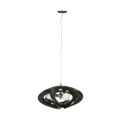 Подвесной светильник УЗЕЛ черный h-120 d-55 E27 3*15w (LED лампы в комплекте) Kink light 7829,19
