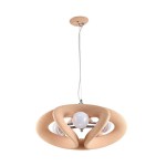 Подвесной светильник УЗЕЛ покрытие цемент цвет кирпич h-120 d-55 E27 3*15w (LED лампы в комплекте) Kink light 7829,33