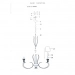 Люстра подвесная Lightstar 783061 Antique