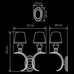 Светильник бра Lightstar 783621 Antique