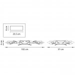 Люстра потолочная Lightstar 784244 Ovale