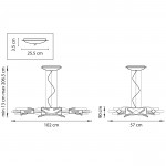 Люстра подвесная Lightstar 784344 Ovale