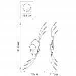 Светильник бра Lightstar 784664 Ovale