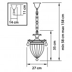 Люстра подвесная Lightstar 790031 Schon