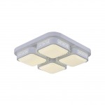 Светильник ЛАБИРИНТ белый w:45*45 h8 led 30W (3000K-6000K) с пультом ДУ Kink light 7919