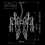 Люстра подвесная Lightstar 792154 Mocco