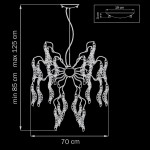Люстра Lightstar 793155 VETRO