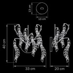 Светильник бра Lightstar 793634 Vetro cristallo