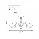 Люстра потолочная Lightstar 796059 Esedra