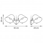 Светильник бра Lightstar 796621 Esedra