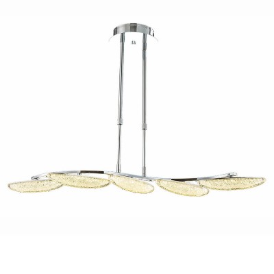 Подвесной светильник ТИОНИТ хром h60 w80*25 Led 35W (3000К) Kink light 7973