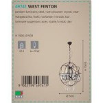 Подвесный светильник Eglo 49741 WEST FENTON