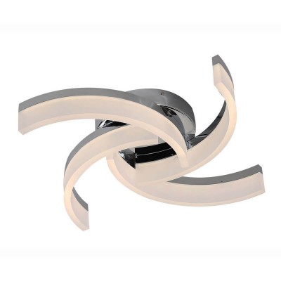 Светильник потолочный ФЕЙЕРВЕРК NEW хром h11 d53 Led 48W (4000K) Kink light 7994