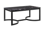 Журнальный столик Aron Marble-B MAK interior 7LV-047B Черный
