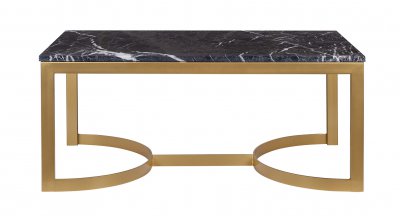 Журнальный столик Aron Marble-Gd MAK interior 7LV-047GD Золотой