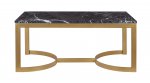 Журнальный столик Aron Marble-Gd MAK interior 7LV-047GD Золотой