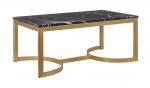 Журнальный столик Aron Marble-Gd MAK interior 7LV-047GD Золотой