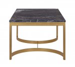 Журнальный столик Aron Marble-Gd MAK interior 7LV-047GD Золотой