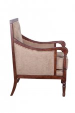 Классическое кресло Colin Brown MAK interior 7LV-9016-BR Коричневый