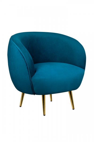 Кресло Benee Izumrud MAK interior 7LV1301-BL Синий