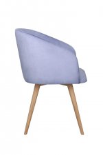 Стул Visti Velvet MAK interior 7LV1511-LBL Голубой