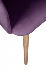 Стул Visti Plum MAK interior 7LV1511-PU Фиолетовый