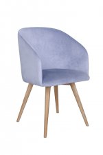 Стул Visti Velvet V3 MAK interior 7LV1513-LBL Голубой