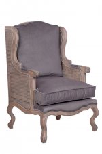 Классическое кресло Brody Ratang V2 MAK interior 7LV1803-RTG Серый