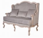 Двухместный дизайнерский диван Brody Double grey MAK interior 7LV1844-DWG Серый