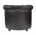 Кожаное кресло Karo Black V2 MAK interior 7LV24029-1-B Черный