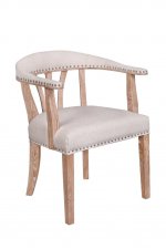 Мягкий стул с подлокотниками Tanner Beige MAK interior 7LV262-O Бежевый