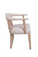 Мягкий стул с подлокотниками Tanner Beige MAK interior 7LV262-O Бежевый