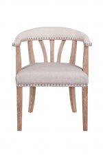 Мягкий стул с подлокотниками Tanner Beige MAK interior 7LV262-O Бежевый