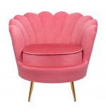 Низкое кресло Pearl Karmin MAK interior 7LV29040-KR Красный