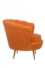 Низкое кресло Pearl Orange Boucle MAK interior 7LV29040-OBU Оранжевый