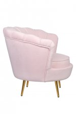 Низкое кресло Pearl Pink V2 MAK interior 7LV29040-PI Розовый
