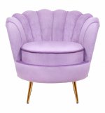 Низкое кресло Pearl Purple MAK interior 7LV29040-V Фиолетовый