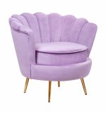 Низкое кресло Pearl Purple MAK interior 7LV29040-V Фиолетовый