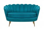 Диван Pearl Double Marine Velvet MAK interior 7LV29042-27 Сине-зеленый